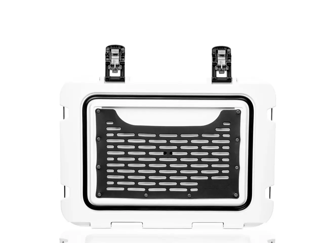 JunZhiJia Case with black central Mesh Lid on a white background