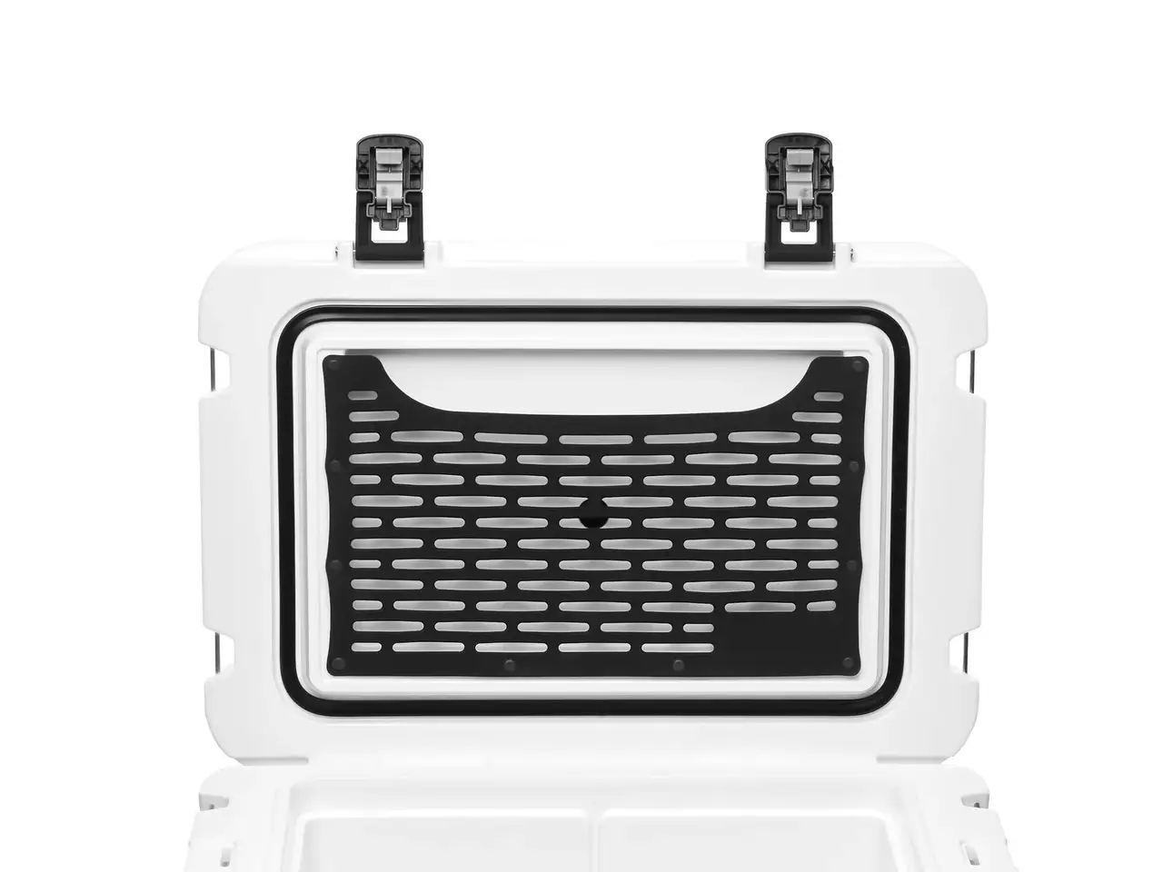 JunZhiJia Case with black central Mesh Lid on a white background