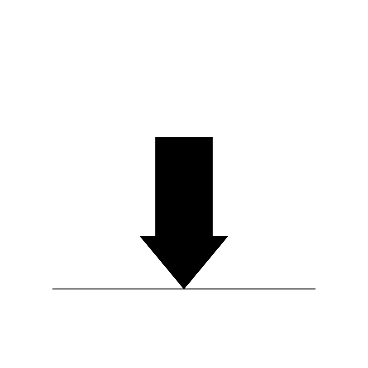 Impact Certification represented by an Arrow pointing down 
