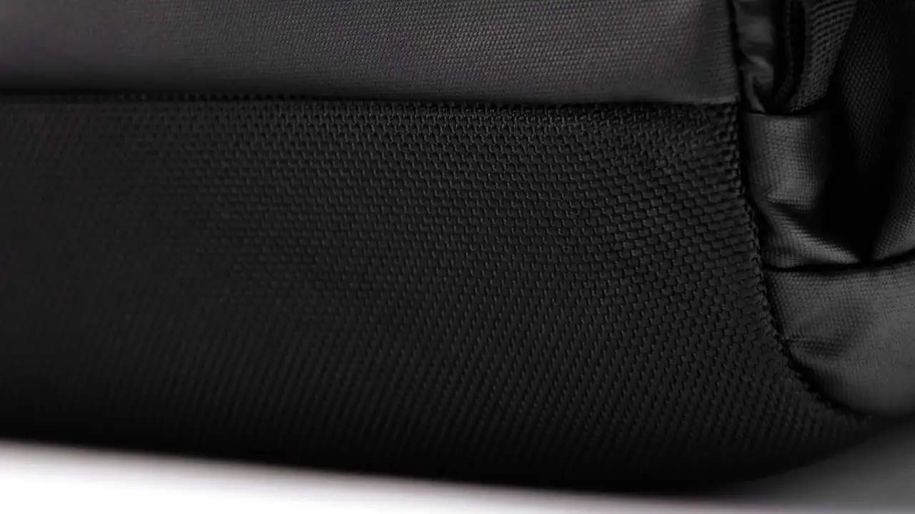 Close-up of a black textured surface