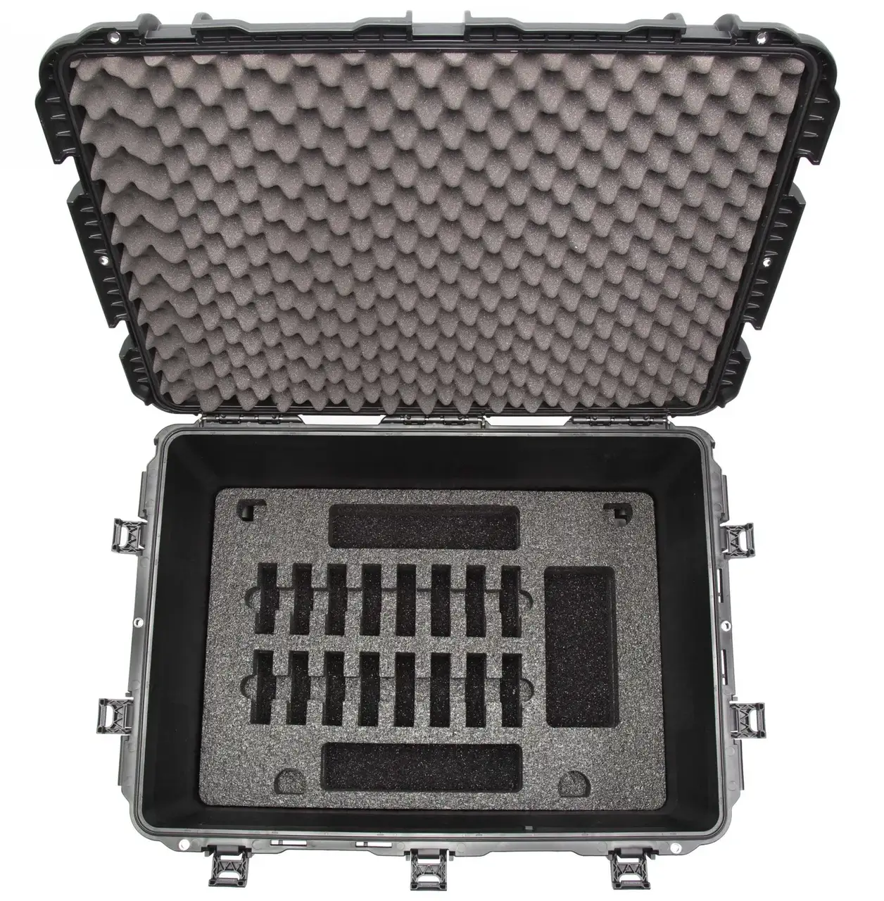 JunZhiJia 975 for DJI Inspire 3 front view empty bottom tray