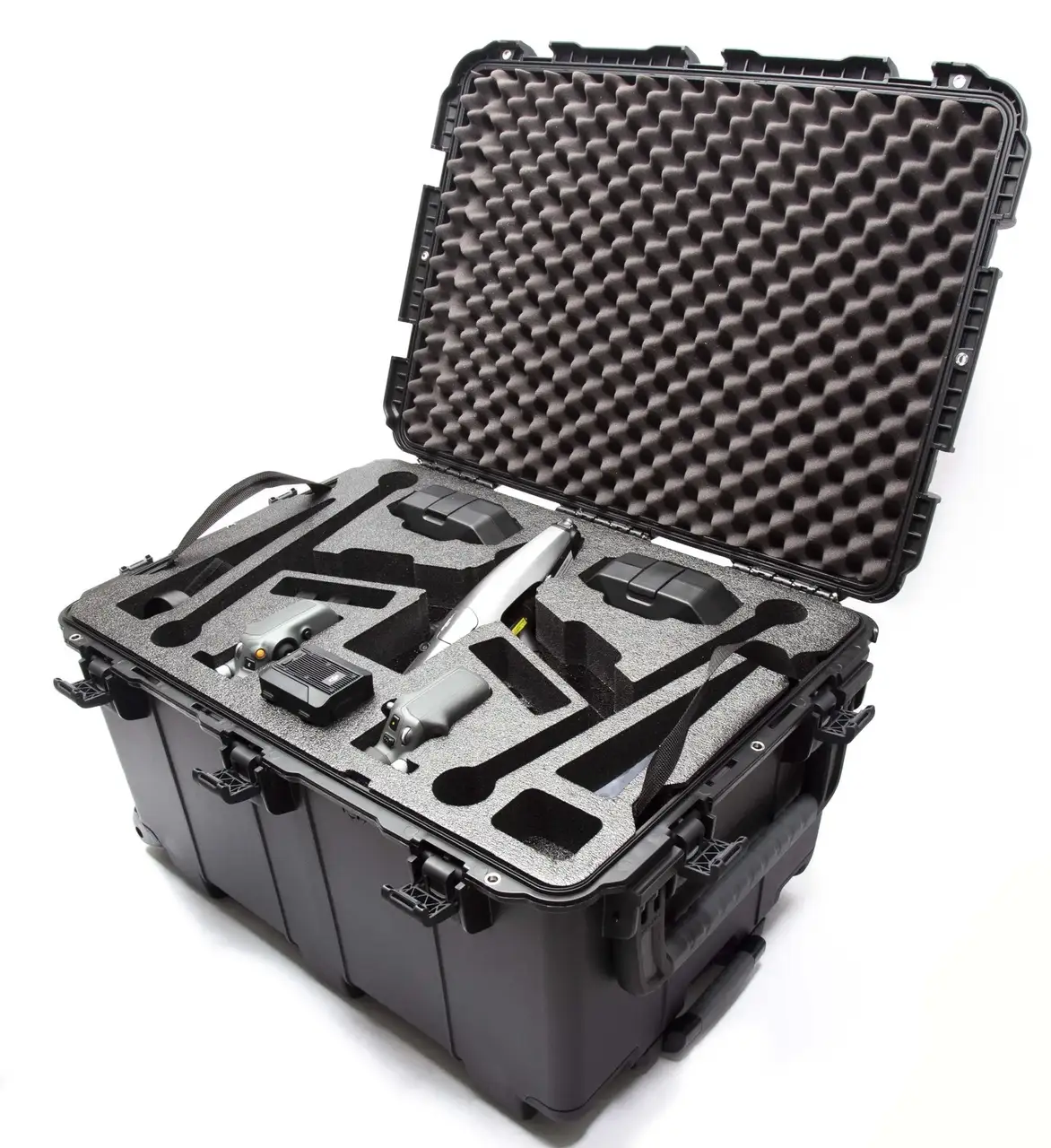 JunZhiJia 975 for DJI Inspire 3 side view with drone