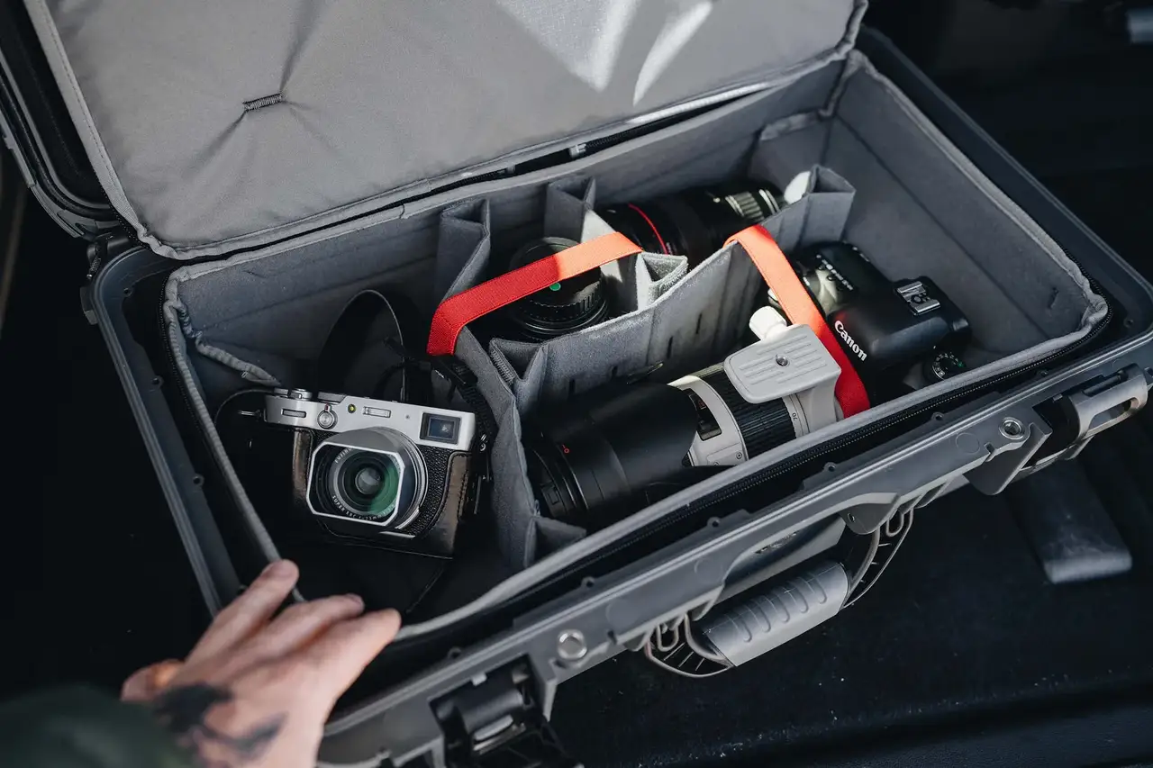 Perfect Storage of your Photo gear in the JunZhiJia N-CUBIK 13L