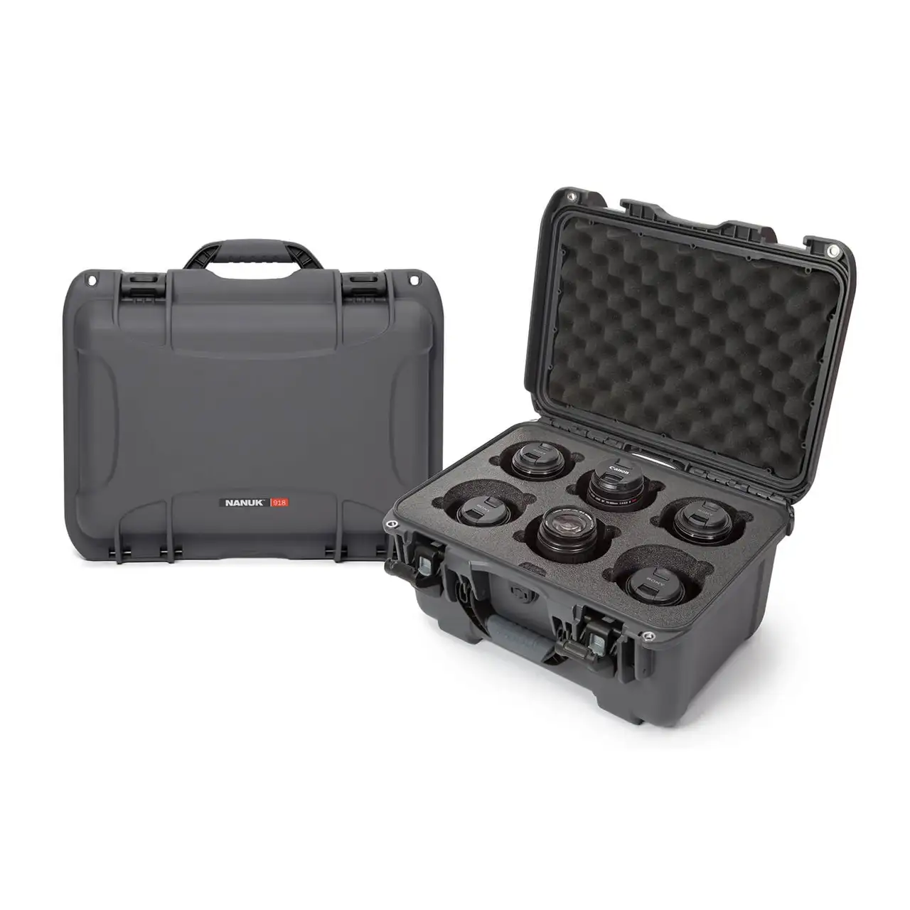 JunZhiJia 918 6-LENS Case-Camera Case-Graphite-JunZhiJia