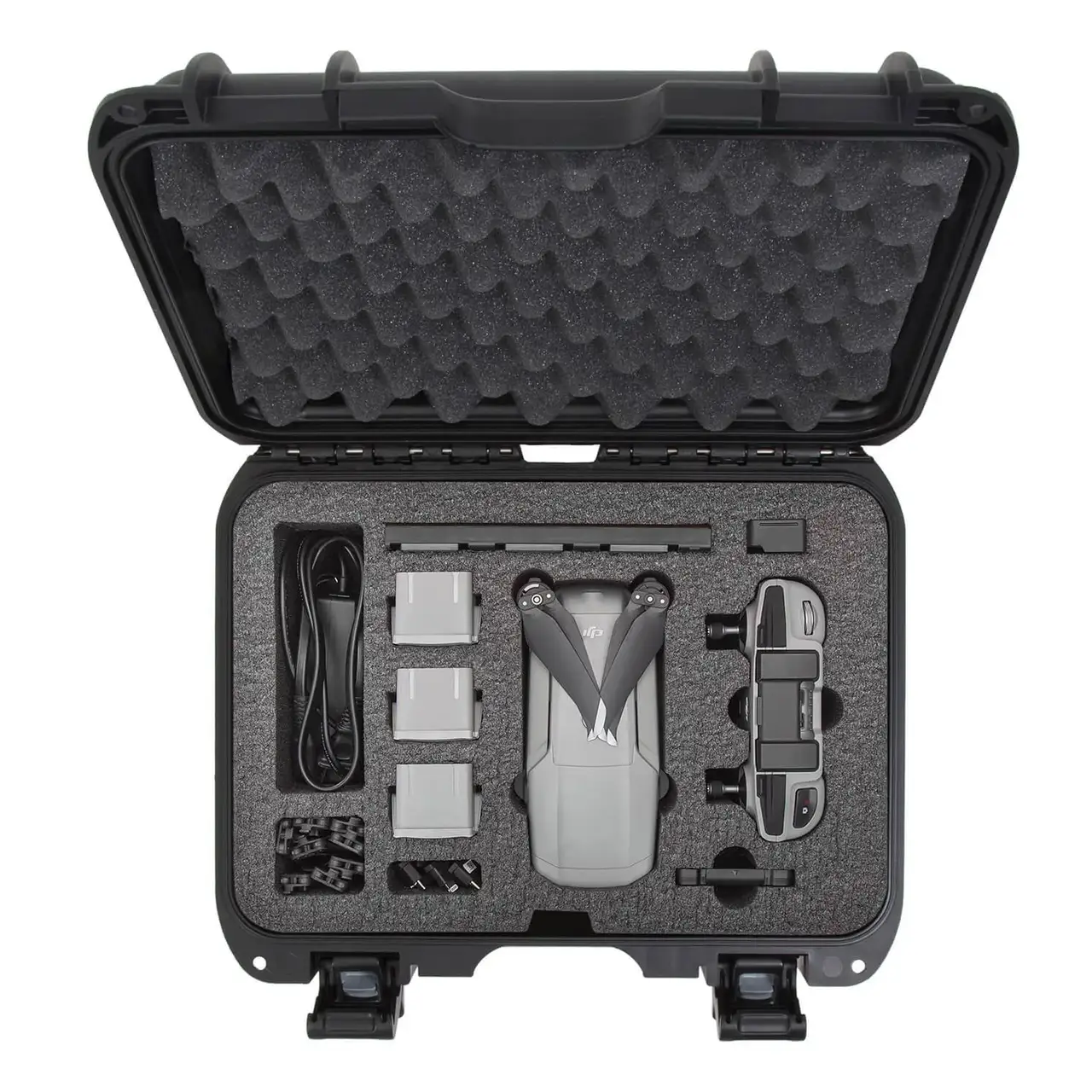 JunZhiJia 915 For DJI Mavic Air 2 Fly More-Drone Case-Black-JunZhiJia