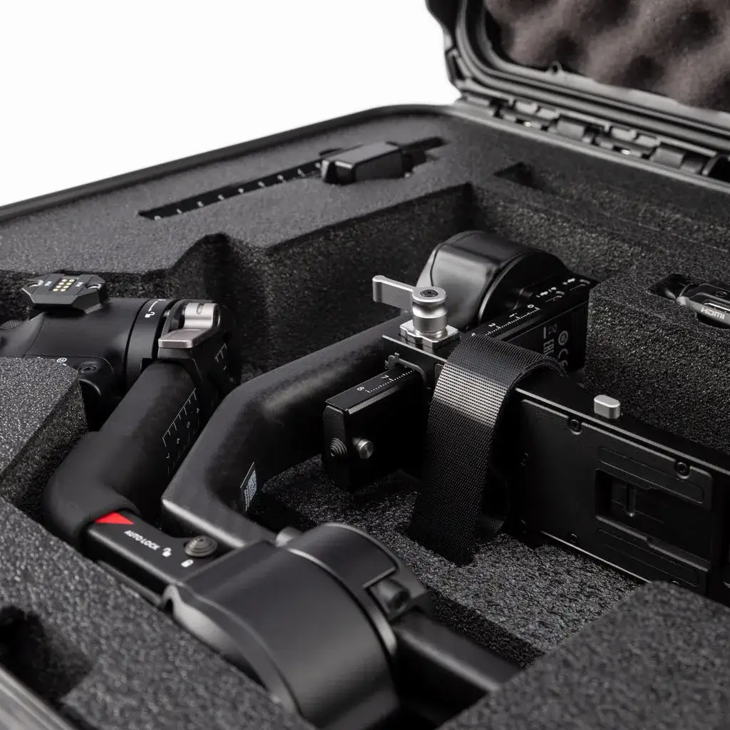 JunZhiJia 930 for DJI Ronin RS 4 close-up view with stabiilizer