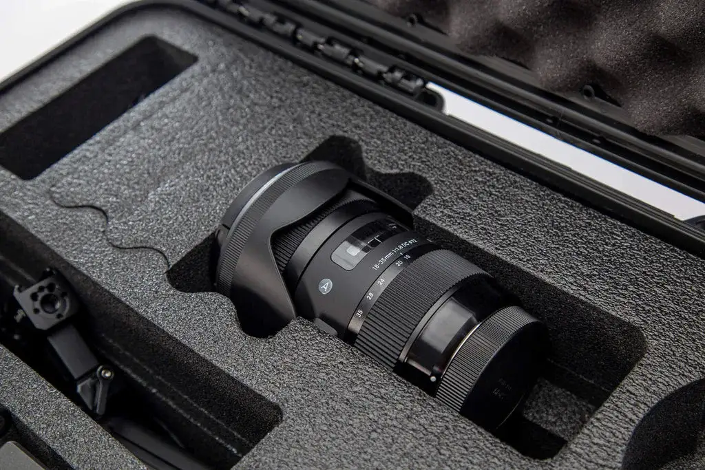 Close up of the JunZhiJia 935 for Blackmagic® Design Pocket Cinema Cameras
