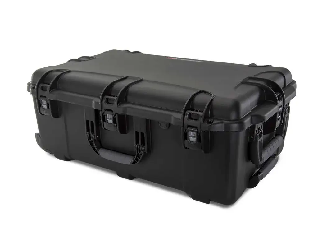 Three soft-grip handles make this wheeled case one of the most convenient and comfortable on the market.
