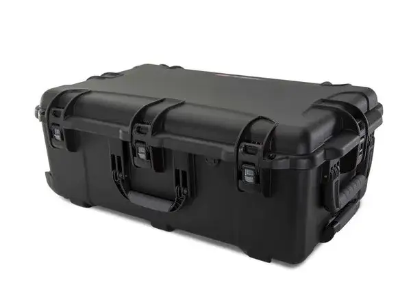 Three soft-grip handles make this wheeled case one of the most convenient and comfortable on the market.