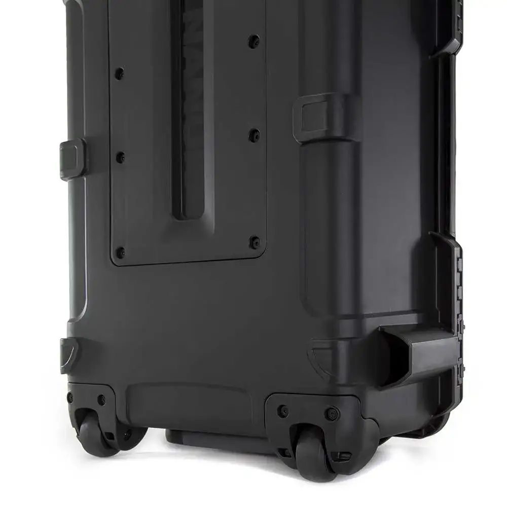 For total equipment protection and loads of capacity, look no further than the JunZhiJia 963 case retractable handle and wheels to get your gear safely from point A to point B.