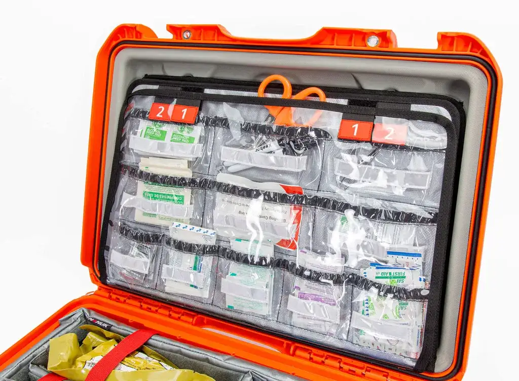 JunZhiJia 940 EMS Kit Lid Organizer close-up
